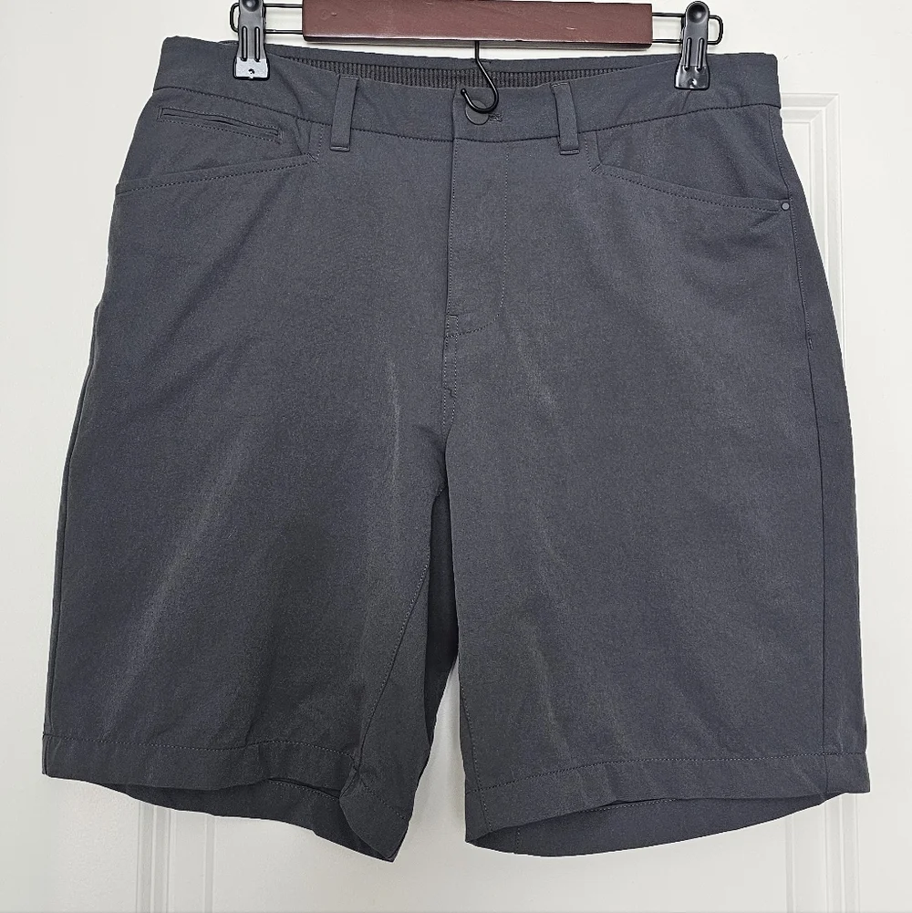 REI Co-op Men’s Gray Outdoor Hiking Shorts Size 32 Stretch Performance